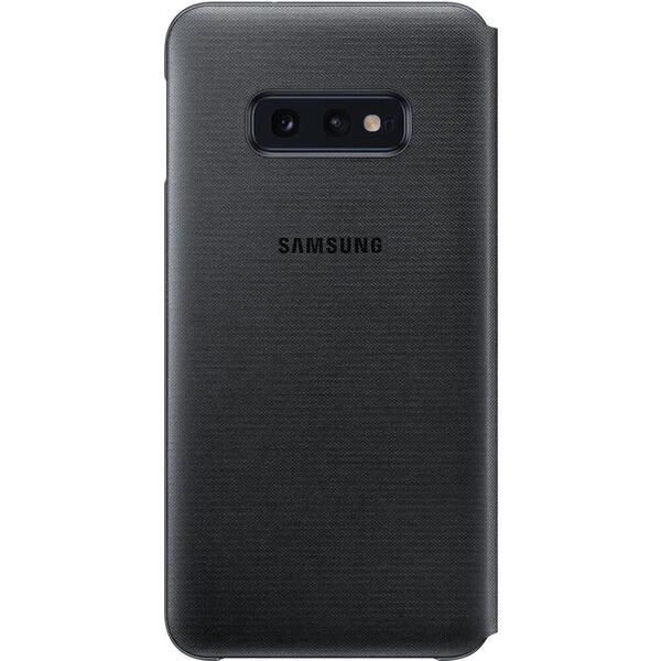 Samsung Husa tip LED View Cover Negru pentru Galaxy S10e