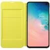 Samsung Husa tip LED View Cover Alb pentru Galaxy S10e