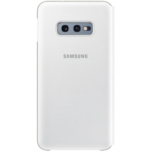 Samsung Husa tip LED View Cover Alb pentru Galaxy S10e