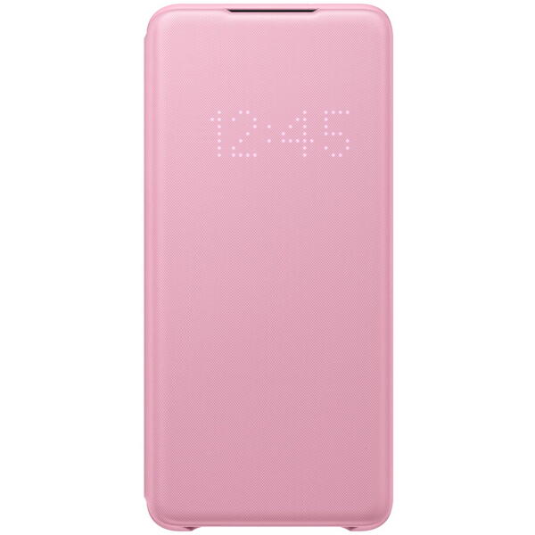 Samsung Husa tip LED View Cover Roz pentru Galaxy S20 Plus