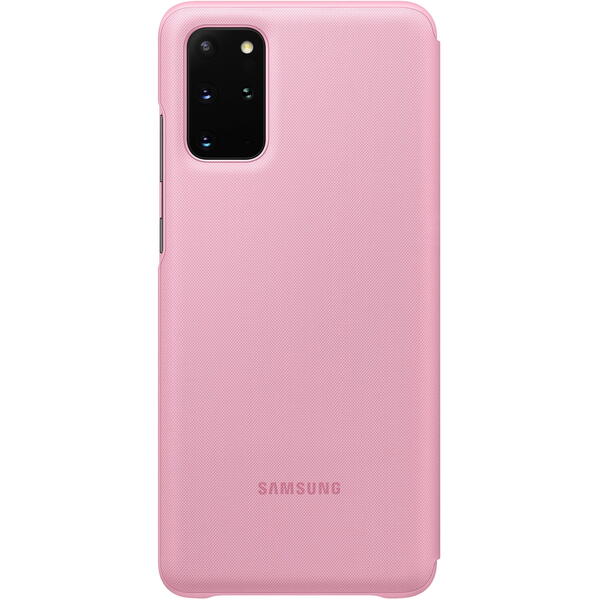 Samsung Husa tip LED View Cover Roz pentru Galaxy S20 Plus