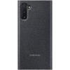 Samsung Husa tip Flip LED View Cover, Negru pentru Galaxy Note 10