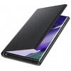 Samsung Husa tip Flip LED View Cover, Negru pentru Galaxy Note 20 Ultra