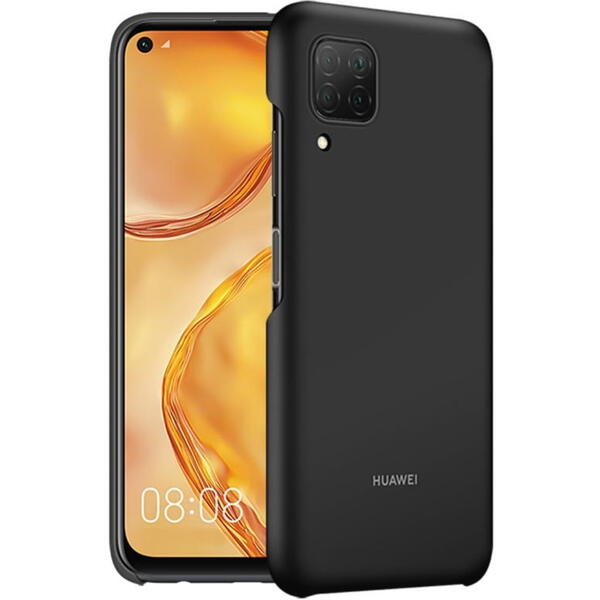 Capac protectie spate Protective Cover Negru pentru Huawei P40 Lite