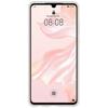 Capac protectie spate tip PU Gri pentru Huawei P30