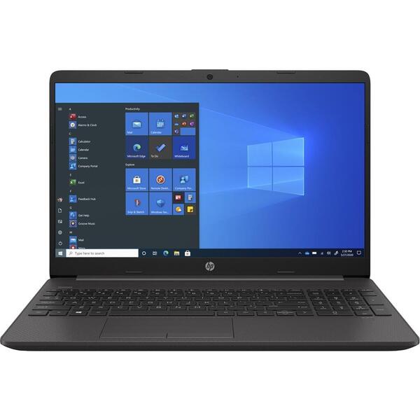 Laptop HP 250 G8, 15.6 inch FHD, Intel Core i3-1005G1, 8GB DDR4, 256GB SSD, Intel UHD, Free DOS, Black