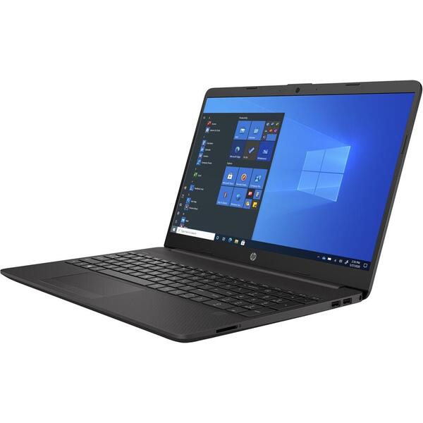 Laptop HP 250 G8, 15.6 inch FHD, Intel Core i3-1005G1, 8GB DDR4, 256GB SSD, Intel UHD, Free DOS, Black