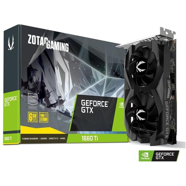 Placa video Zotac GeForce GTX 1660 Ti, 6GB 192 bit