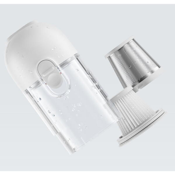 Aspirator portabil Xiaomi Mi Vacuum Cleaner mini, Li-Ion 10.8 V, 120W, 100ml, Alb