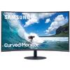 Monitor LED Samsung LC27T550FDUXEN Curbat 27 inch FHD, 75Hz, 4 ms Negru