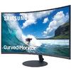 Monitor LED Samsung LC27T550FDUXEN Curbat 27 inch FHD, 75Hz, 4 ms Negru
