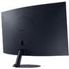 Monitor LED Samsung LC27T550FDUXEN Curbat 27 inch FHD, 75Hz, 4 ms Negru