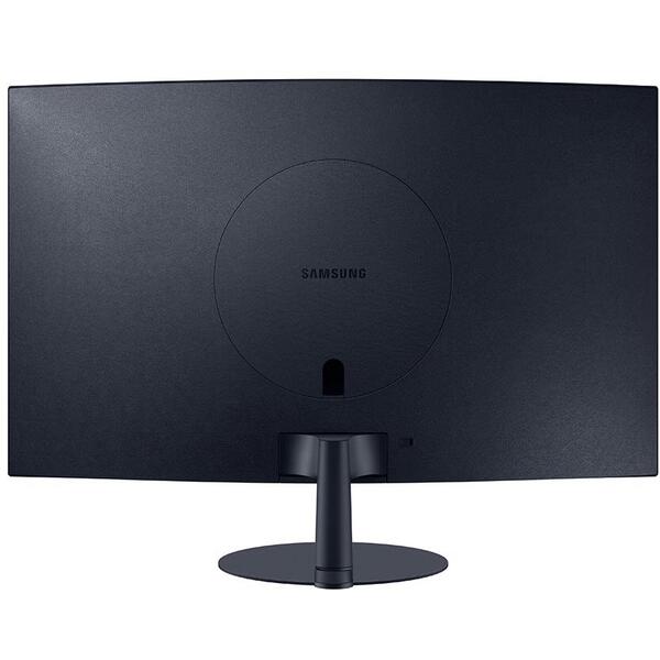 Monitor LED Samsung LC27T550FDUXEN Curbat 27 inch FHD, 75Hz, 4 ms Negru