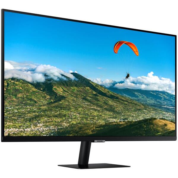 Monitor LED Samsung M50A Smart 27 inch FHD 8ms, Boxe, Telecomanda, Negru