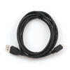 Gembird Cablu de date si alimentare USB 2.0 (T) la Micro-USB 2.0 (T),  3m, Black