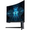 Monitor Gaming Samsung Odyssey G7 LC27G75TQSRXEN Curbat 27 inch QHD, 1ms 240Hz HDR Negru