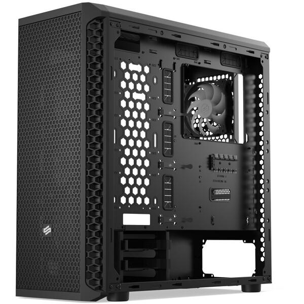 Carcasa Silentium PC Signum SG7V EVO TG ARGB Pure Black