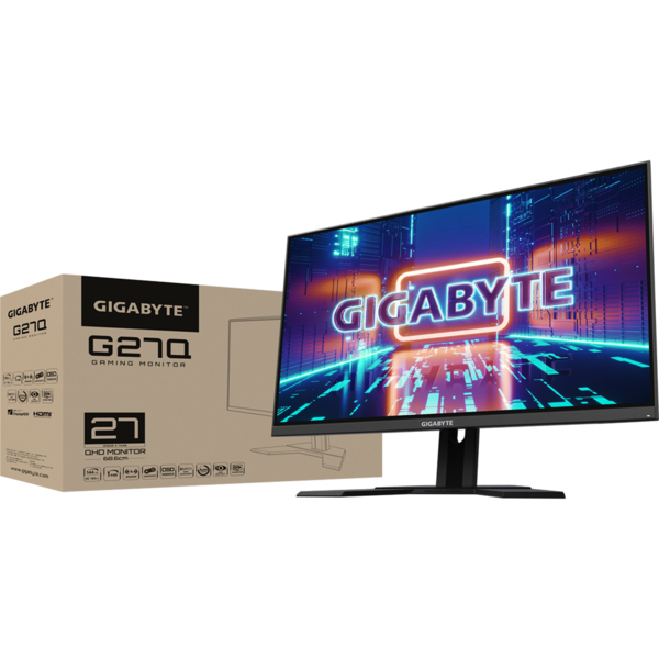 Monitor Gaming Gigabyte G27Q 27 inch, IPS, QHD, 144 Hz, Negru