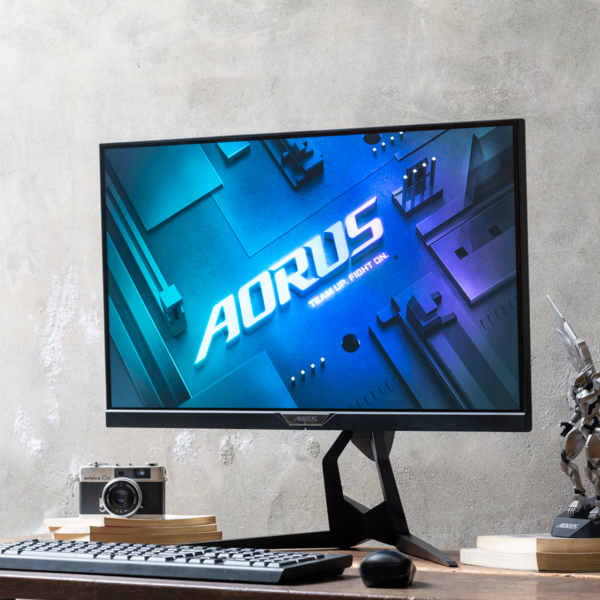 Monitor LED Gigabyte AORUS FI27Q-P, 27 Inch QHD, 165 Hz, 1ms, HDR, Negru