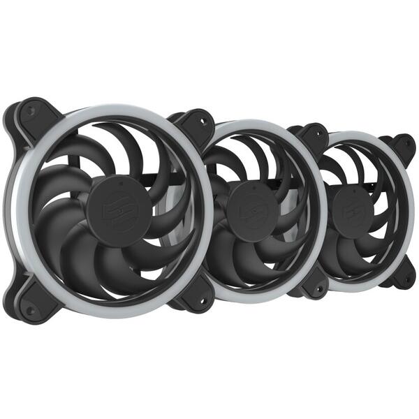 Ventilator PC Silentium PC Corona EVO HP ARGB 120mm 3 pack