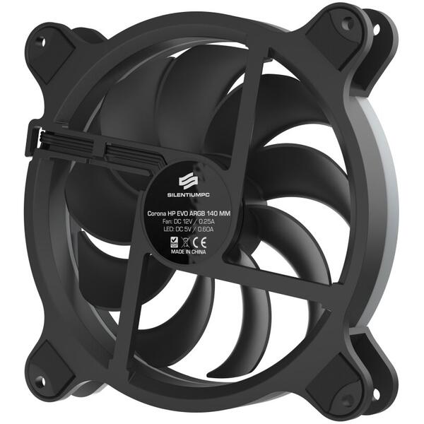 Ventilator PC Silentium PC Corona EVO HP ARGB 140mm