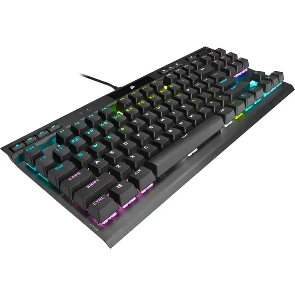 Tastatura gaming Corsair K70 RGB TKL Champion Series Cherry MX Speed Mecanica, Black
