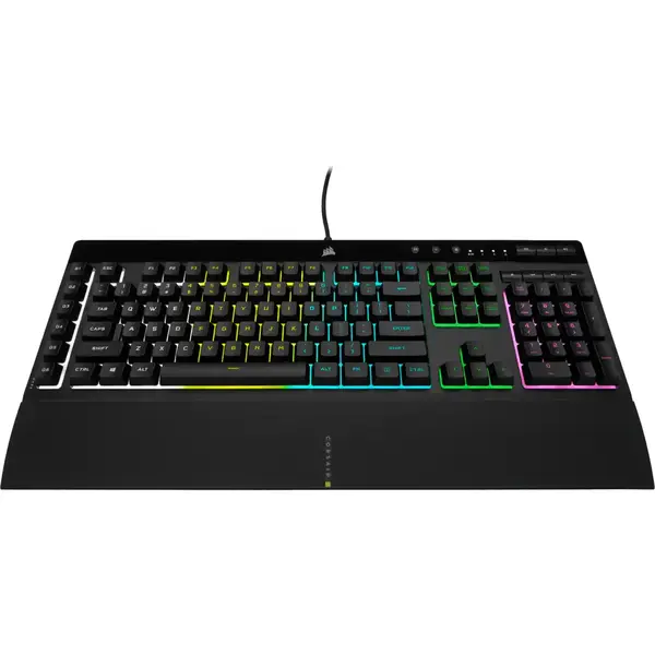 Tastatura gaming Corsair K55 RGB PRO, membrana, Black