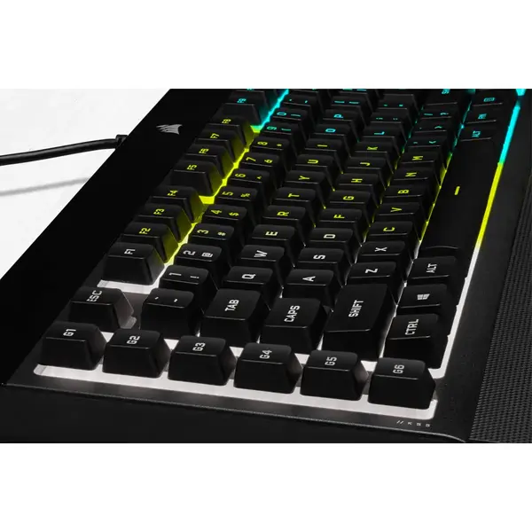 Tastatura gaming Corsair K55 RGB PRO, membrana, Black