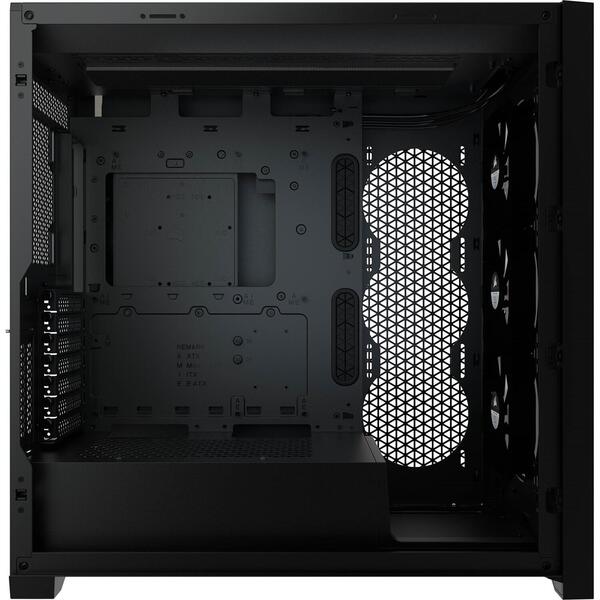 Carcasa Corsair iCUE 5000X RGB Tempered Glass Black