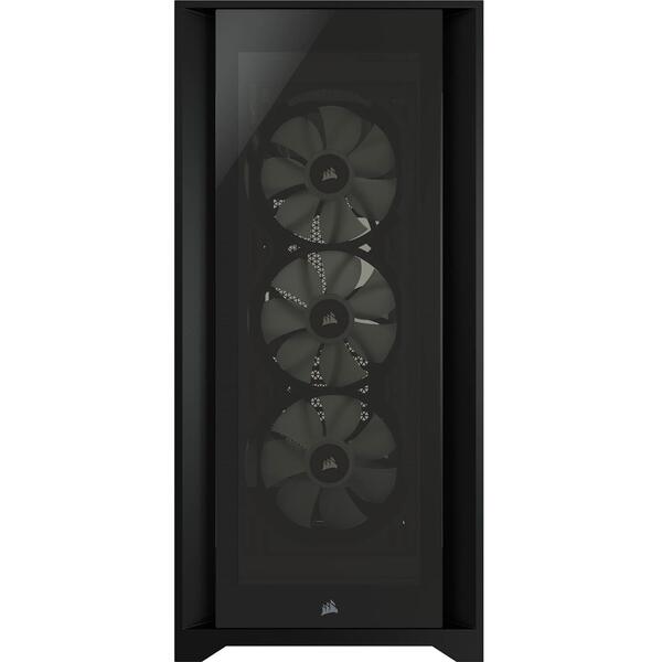 Carcasa Corsair iCUE 5000X RGB Tempered Glass Black