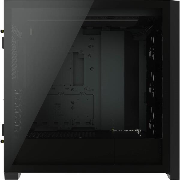 Carcasa Corsair iCUE 5000X RGB Tempered Glass Black