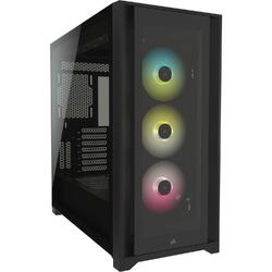 Carcasa Corsair iCUE 5000X RGB Tempered Glass Black