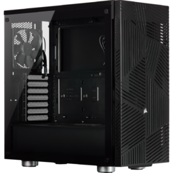 275R Airflow Tempered Glass Black