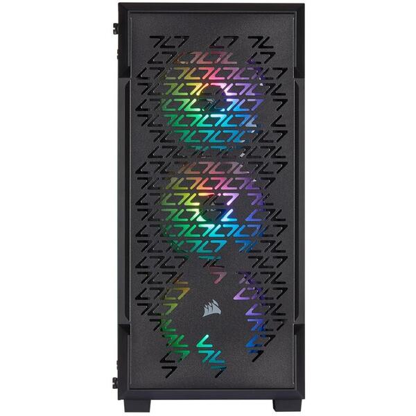 Carcasa Corsair iCUE 220T RGB Airflow Tempered Glass Black