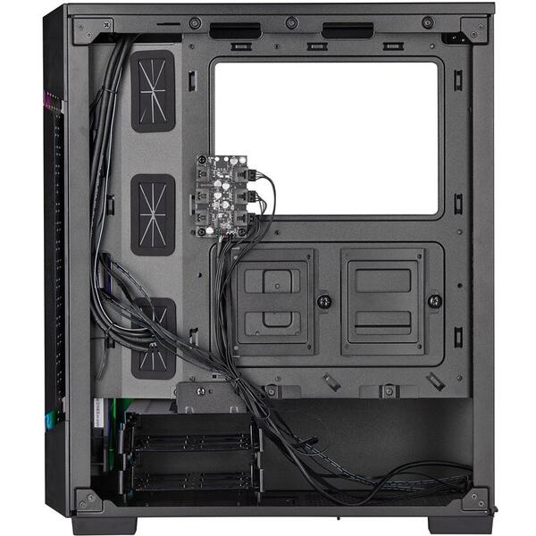 Carcasa Corsair iCUE 220T RGB Airflow Tempered Glass Black