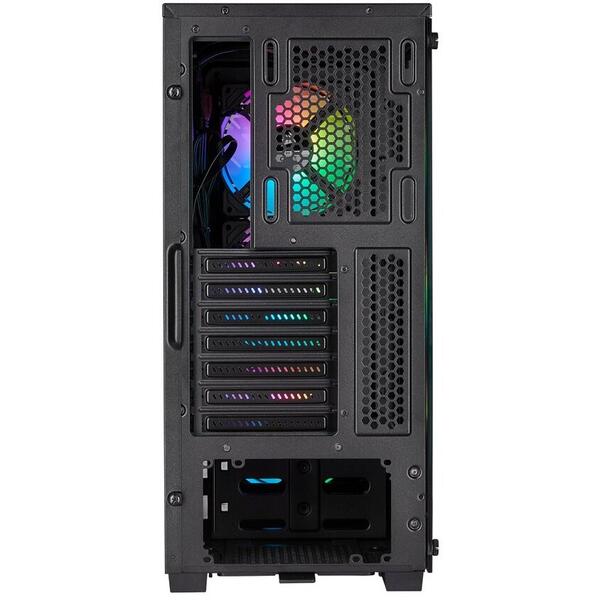 Carcasa Corsair iCUE 220T RGB Airflow Tempered Glass Black