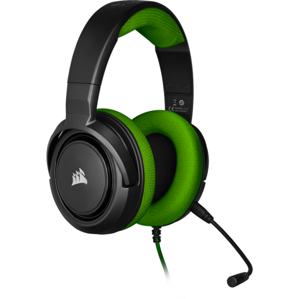 Casti gaming Corsair HS35 Stereo Green