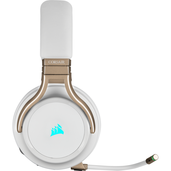 Casti gaming Corsair VIRTUOSO RGB Wireless White