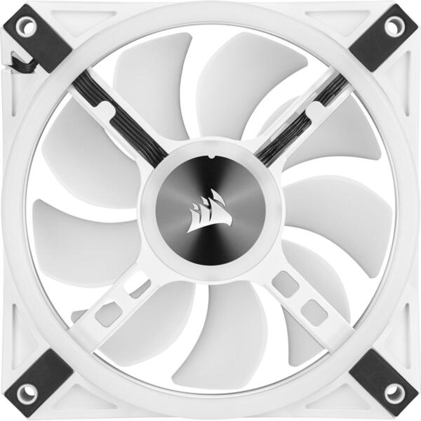 Ventilator PC Corsair iCUE QL120 RGB 120mm White