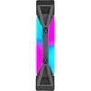 Ventilator PC Corsair iCUE QL140 RGB 140mm Twin Pack + Lighting Node CORE