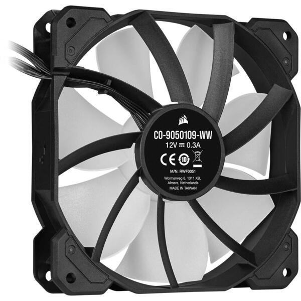 Ventilator PC Corsair iCUE SP120 RGB ELITE Performance 120mm Triple Fan Kit