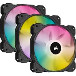 Ventilator PC Corsair iCUE SP120 RGB ELITE Performance 120mm Triple Fan Kit