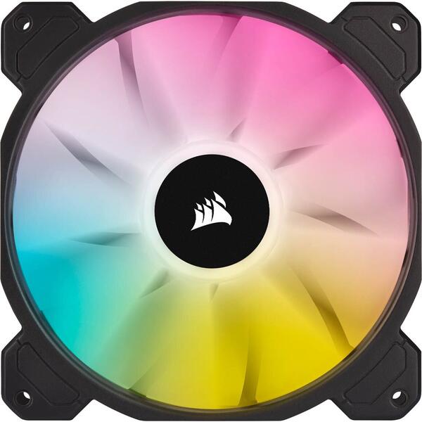 Ventilator PC Corsair iCUE SP140 RGB ELITE Performance 140mm Dual Fan Kit