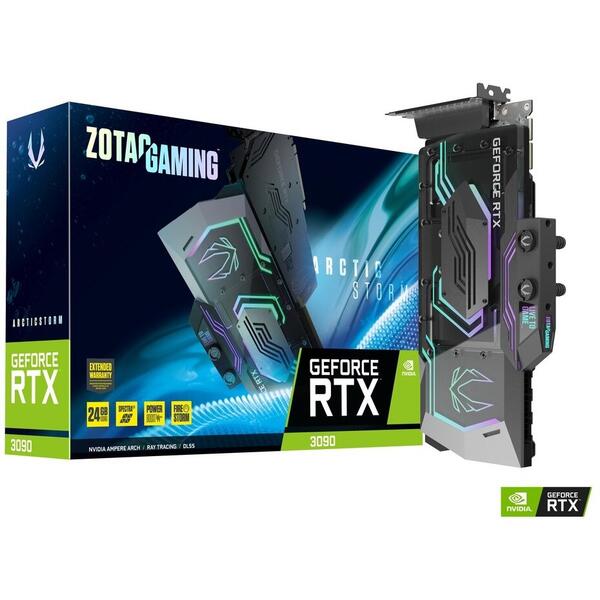 Placa video Zotac GeForce RTX 3090 ArcticStorm 24GB 384 Bit