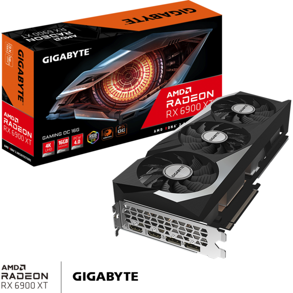 Placa video Gigabyte Radeon RX 6900 XT GAMING OC 16GB GDDR6 256 Bit