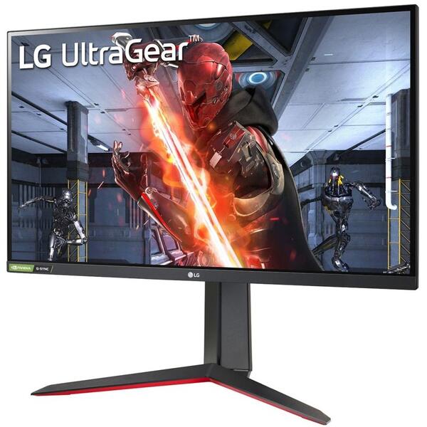 Monitor LED LG UltraGear 27GN650-B 27 inch FHD, 1ms HDR 144 Hz Negru