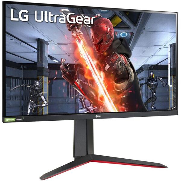 Monitor LED LG UltraGear 27GN650-B 27 inch FHD, 1ms HDR 144 Hz Negru
