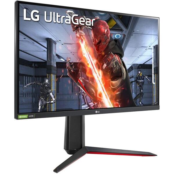 Monitor LED LG UltraGear 27GN650-B 27 inch FHD, 1ms HDR 144 Hz Negru
