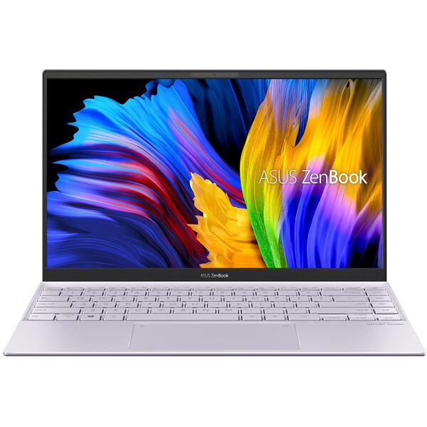 Ultrabook Asus ZenBook 14 UM425IA, 14 inch FHD, AMD Ryzen 5 4500U, 8GB DDR4, 512GB SSD, Radeon, Win 10 Home, Lilac Mist