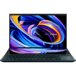 ZenBook Pro Duo 15 OLED UX582LR, 15.6 inch UHD OLED Touch, Intel Core i7-10870H, 32GB DDR4, 1TB SSD, GeForce RTX 3070 8GB, Win 10 Pro, Celestial Blue